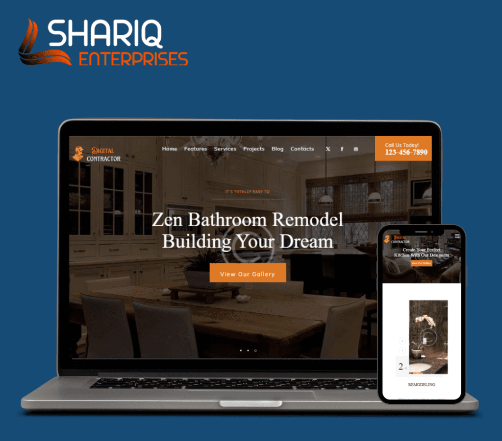 Bathroom remodeling — original portfolio design
